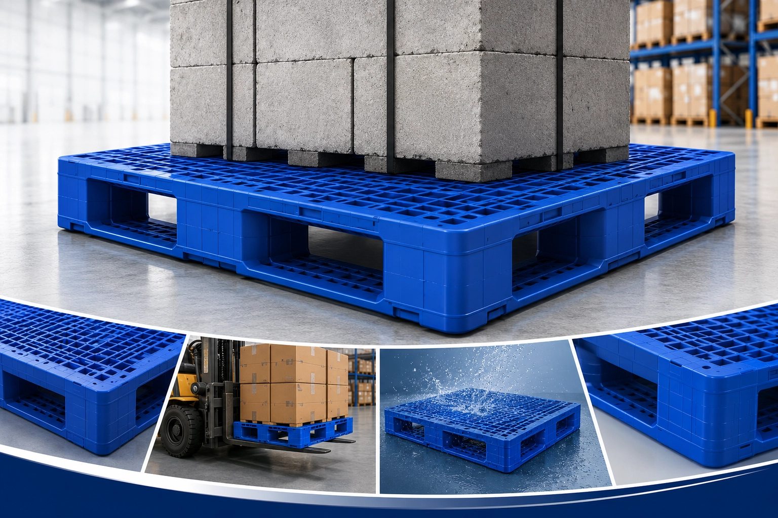 Heavy-Duty Plastic Pallets